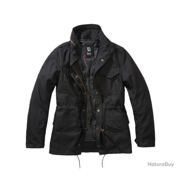 Veste Brandit M65 Classic coupe femme doublure amovible - Noir / XS