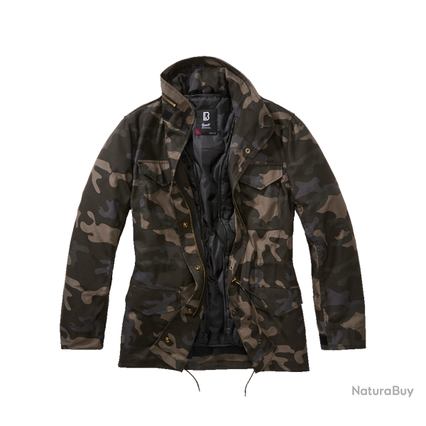 Veste Brandit M65 Classic coupe femme doublure amovible - Dark Camo / 4XL
