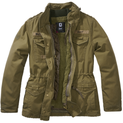 Veste Brandit M65 Giant coupe femme en coton - Vert olive / XL