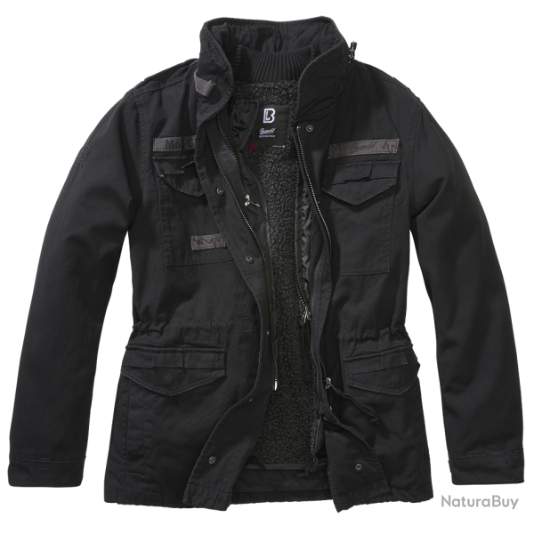 Veste Brandit M65 Giant coupe femme en coton - Noir / XS
