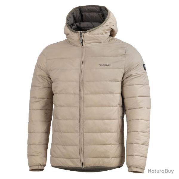 Veste chaude � capuche Pentagon Aurora 2.0 nylon 400T - Kaki / S