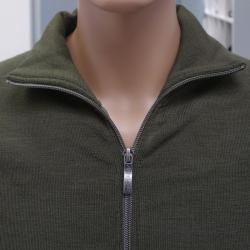 Veste chaude Artica Trek laine m&eacute;rinos 600 g/m&sup2; col montant - Vert / M