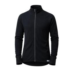Veste chaude Artica Trek laine m&eacute;rinos 600 g/m&sup2; col montant - Noir / XL