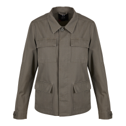 Veste chemise Brandit BDU coupe femme en serg&eacute; de coton - Vert olive / 3XL