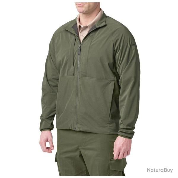 Veste coupe-vent LT extensible 5.11 Tactical longueur service - Noir / XL