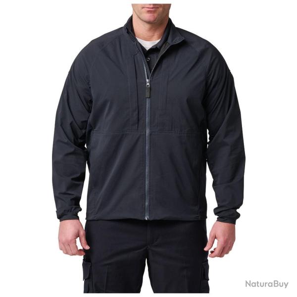 Veste coupe-vent LT extensible 5.11 Tactical longueur service - Dark Navy / XS