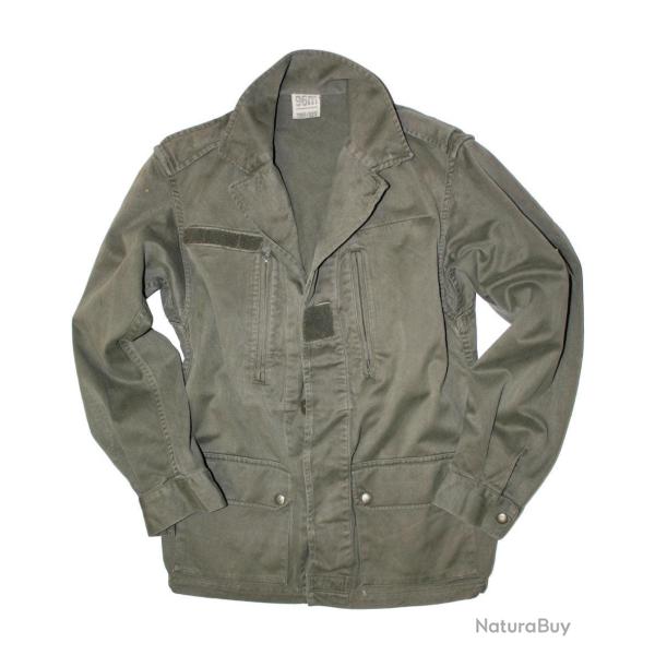 Veste de combat fran�aise F1/F2 d'occasion, lot de 5 - Vert olive
