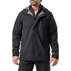 Veste de pluie Force Rainshell 5.11 Tactical imperm&eacute;able 15K - Noir / XL