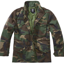 Veste enfant Brandit M65 Classic polycoton d&eacute;perlant - Woodland / 170/176 cm