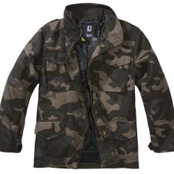 Veste enfant Brandit M65 Classic polycoton d&eacute;perlant - Dark Camo / 170/176 cm