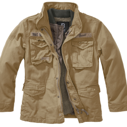 Veste enfant Brandit M65 Giant coton doublure amovible six - Camel / 170/176 cm