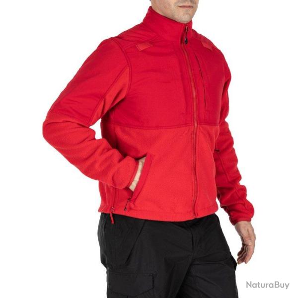 Veste polaire Tactical Fleece 2.0 5.11 Tactical empi�cements - Range Red / M