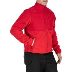 Veste polaire Tactical Fleece 2.0 5.11 Tactical empi&egrave;cements - Range Red / XL