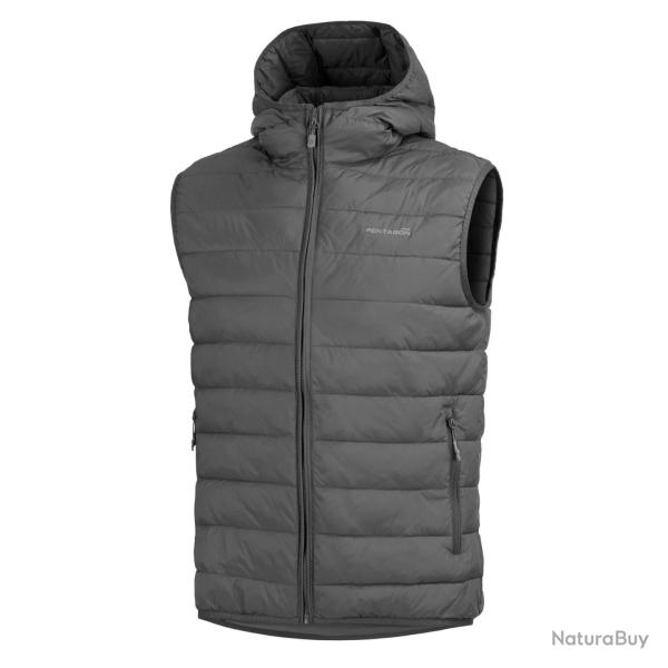 Veste sans manches � capuche Pentagon Aurora 2.0 nylon 400T - Gris cendr� / S