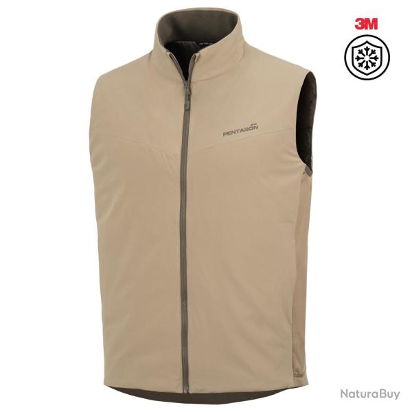 Veste sans manches Pentagon Lynx isolation 3M G60 1,4 CLO - Kaki / 2XL