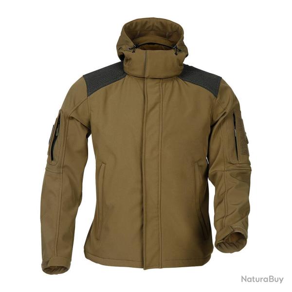 Veste softshell Ares Baroud Trex doublure polaire micro-a�r�e - Coyote / XXXL