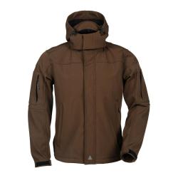Veste softshell Ares Baroud Trex doublure polaire micro-a&eacute;r&eacute;e - Marron / S