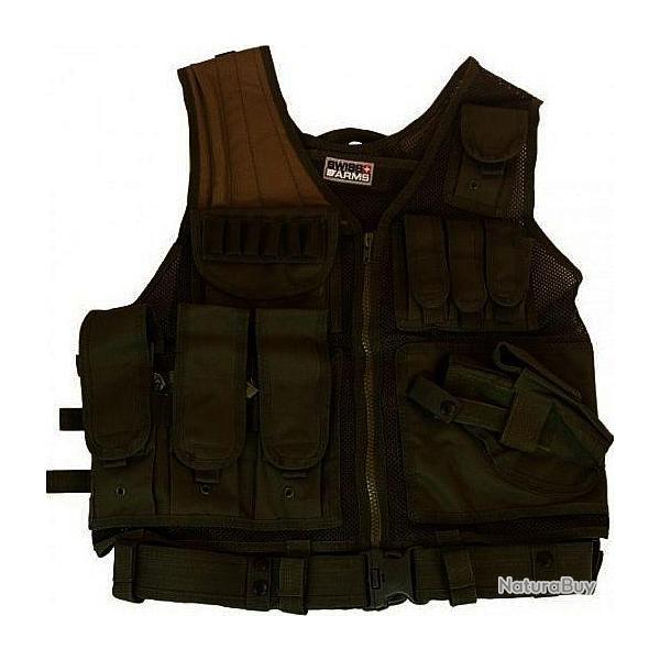 Veste SWISS ARMS Tactique OD Green BT-4