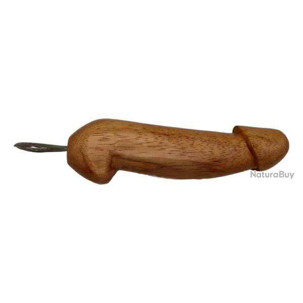 D�capsuleur petit mod�le bois 20cm � graver