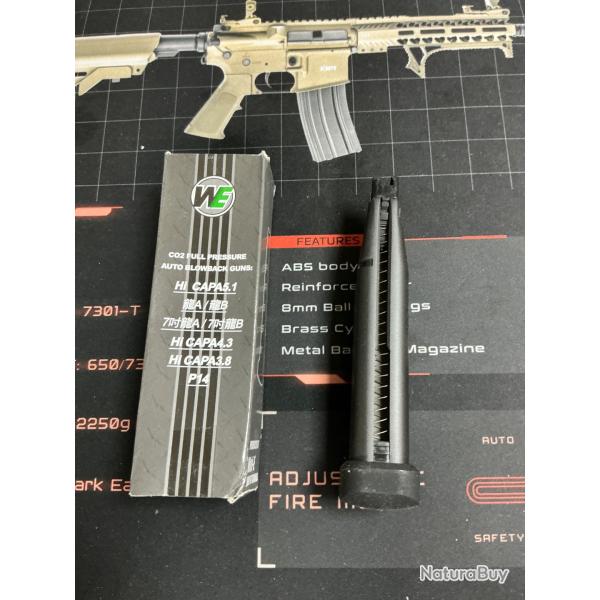 Chargeur hi-capa we co2 airsoft