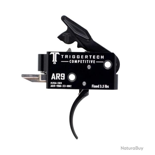 DETENTE TRIGGERTECH AR9 2 STAGE ADAPTABLE CURVED 3.5-6 LB TBB-36-NNC