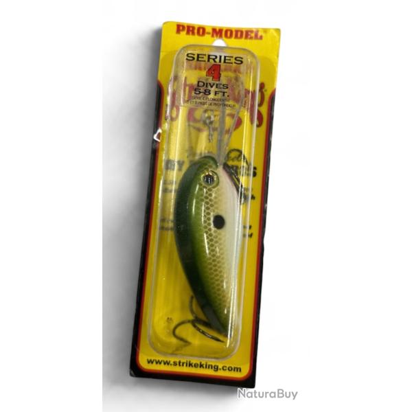 Leurre Strike King Pro Model Crankbait Series 4 Tennesse Shad