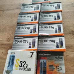 Lot de cartouche calibre 12