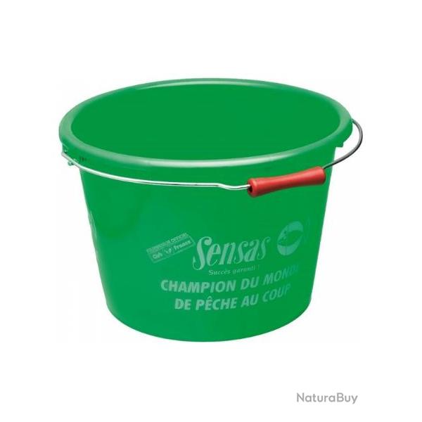 SENSAS SEAU A AMORCE �SENSAS� 15L VERT SENSAS