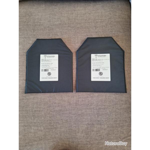 Plaques balistique souple nij3a Pitchfork systems