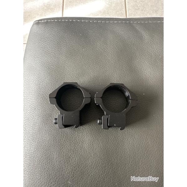 colliers de montage pour lunette de vis�e.