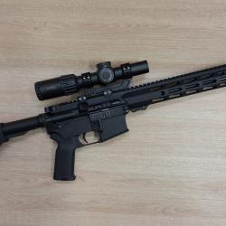 Pack Carabine AR15 RUGER HARRIER 5.56 NATO 16.1" 41CM + TAURON 1-6X24GEN II + Montage XASR3031