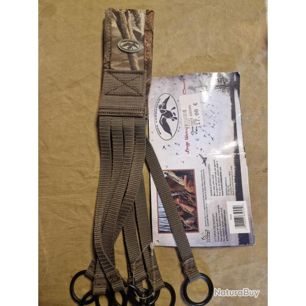 Porte-oiseaux n�opr�ne camo DUCK COMMANDER 8 boucles sp�cial canards - HILMAR SUPER DESTOCK !!!