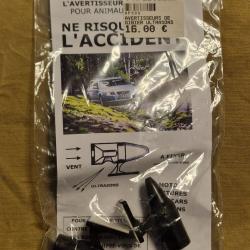 Avertisseur (x2) &agrave; ultrasons pour animaux sauvages - HILMAR SUPER DESTOCK !!!