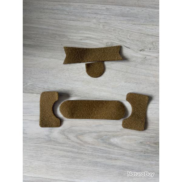 Velcro pour casque fast