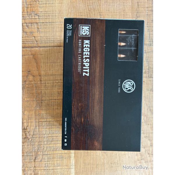 Munitions RWS cal.6,5x57r ks 8,2g 127gr par 40
