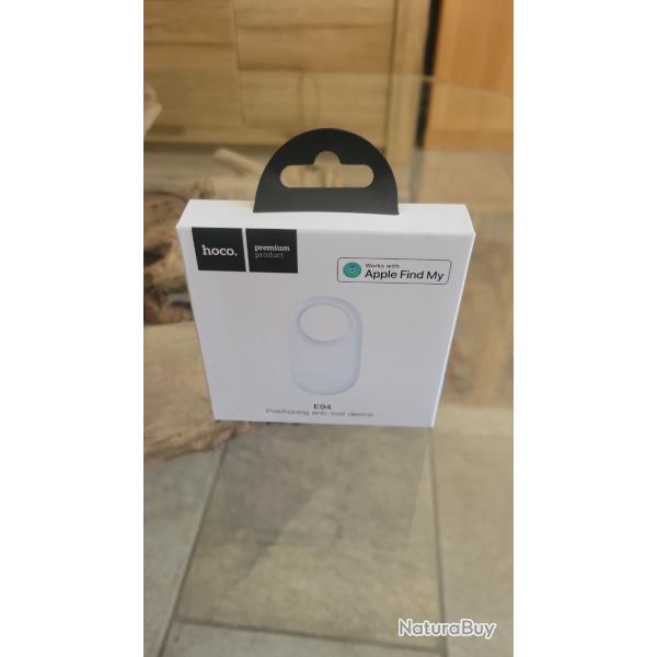 NEUF - LOCATRACEUR TRACEUR HOCO E94 COMPATIBLE APPLE LOCALISER - ANTI-PERTE - BLANC
