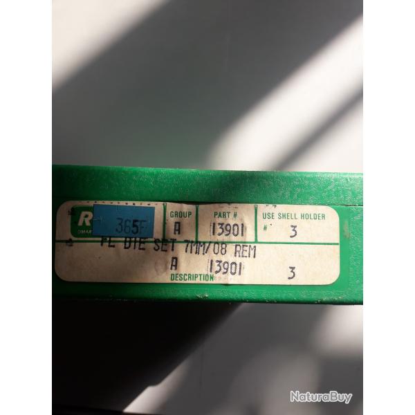 jeu d'outils RCBS calibre 7.08 rem