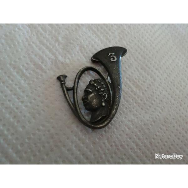 insigne 3� bataillon de chasseurs a pieds  / arthus bertrand