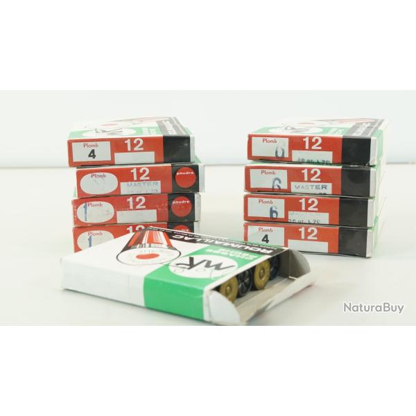 lot cartouche roumaillac 12/70  36gr en boite pour ench�re sans prix de r�serve