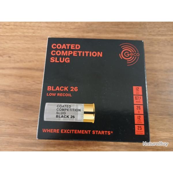 12/67.5 slug GECO concours CCS 26g boite 20