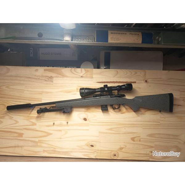 Carabine Bergara BMR Steel 22lr+ lunette+ RDS+bipied