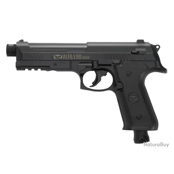Pistolet Defense 19 Joules LTL Alfa 1.50 Gen 2 Balles Caoutchouc Cal 50