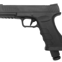 Pistolet de defense GS50 noir calibre 50 balles caoutchouc 6 coups 18 joules