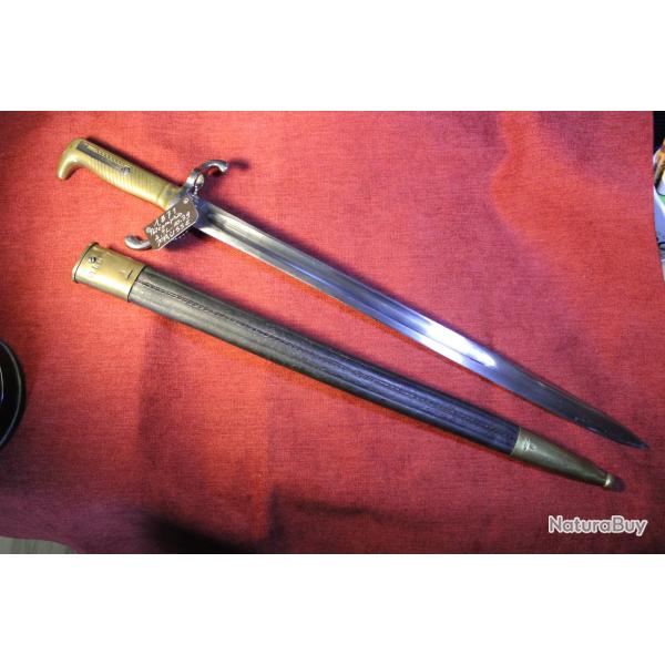 Baionnette  1871 prussienne t�l�graphiste