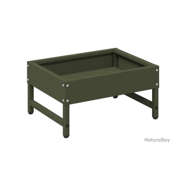 Nourrisseur pour oiseaux Vert olive 80 x 28 x 13.5 cm