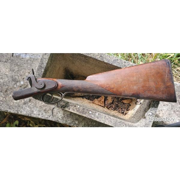 Crosse vieux fusil de chasse
