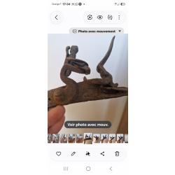 PLATINE A SILEX FUSIL XVIIIE SI&Egrave;CLE