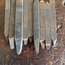 Jeu de chiffres d'armurier militaire hauteur 2 mm