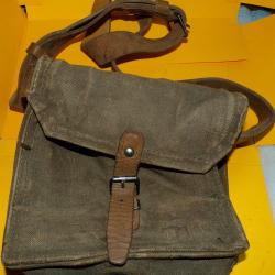 SACOCHE PETIT MODELE PORTES CHARGEURS DE FM 24/29&nbsp;DE L'ARMEE FRANCAISE,&nbsp;PERIODE GUERRE INDOCHINE ET