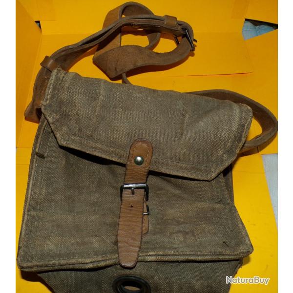 SACOCHE PETIT MODELE PORTES CHARGEURS DE FM 24/29�DE L'ARMEE FRANCAISE,�PERIODE GUERRE INDOCHINE ET